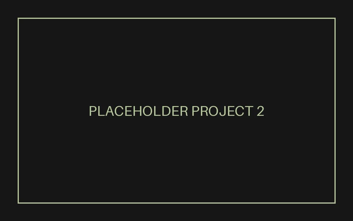 Placeholder image for project B